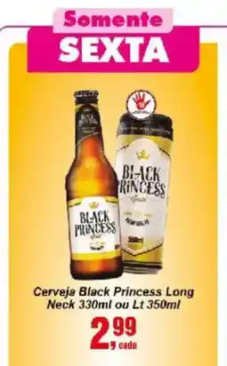 Negreiros Cerveja black princess long oferta