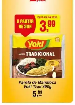 Negreiros Farofa de Mandioca Yoki Tradicional oferta