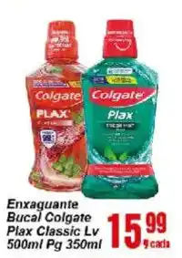 Negreiros Enxaguante Bucal Colgate Plax Classic Lv oferta