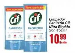 Negreiros Limpador Sanitário Cif Ultra Rápido oferta