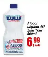 Negreiros Alcool Liquido 46° Zulu Trad oferta