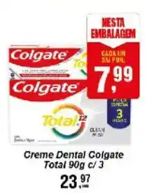Negreiros Creme Dental Colgate Total oferta