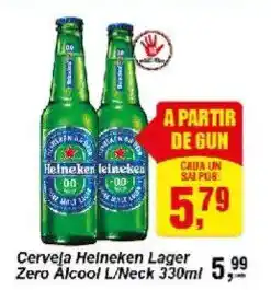 Negreiros Cerveja Heineken Lager Zero Alcool N/Leck oferta