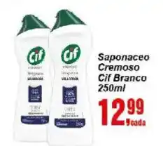 Negreiros Saponaceo Cremoso Cif Branco oferta