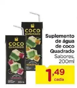 Carrefour Suplemento de água de coco quadrado oferta