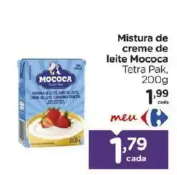 Carrefour Mistura de creme de leite Mococa oferta