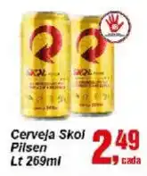 Negreiros Cerveja Skol Pilsen oferta