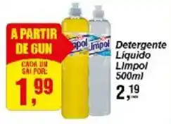 Negreiros Detergente Líquido Limpol oferta