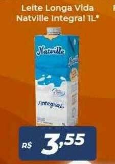 Leite Longa Vida Natville Integral