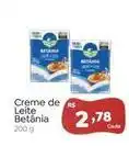 Novo Atacarejo Betânia - creme de leite oferta