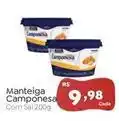 Novo Atacarejo Camponesa - manteiga oferta