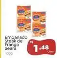 Novo Atacarejo Seara - empanado steak de frango oferta