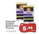 Novo Atacarejo Scotch brite - esponja extra promo oferta