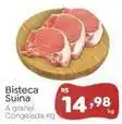Novo Atacarejo Bisteca suína oferta