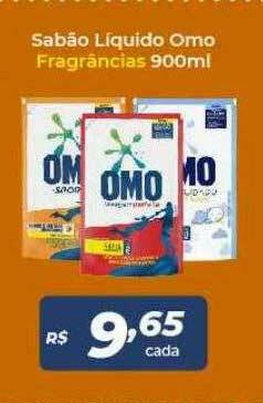 Sabão Liquido Omo Fragrâncias