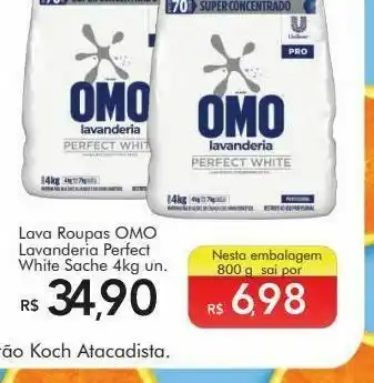 Komprao Atacadista Detergente em pó omo 4 kg oferta