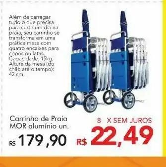 Komprao Atacadista Carrinho auxiliar mor oferta