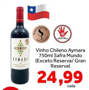 Vinho Chileno Aymara