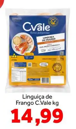 Shibata Supermercados Linguiça de Frango C.Vale oferta