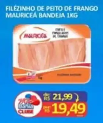Filézinho de peito de frango mauriceá bandeja