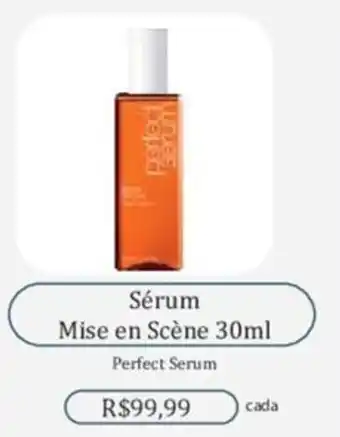 Sérum Mise en Scène