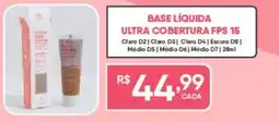 Farma Ponte Base líquida ultra cobertura fps 15 oferta