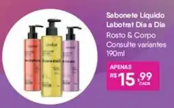 Farma Ponte Sabonete Líquido LaboTrat Dia a Dia Rosto & Corpo oferta
