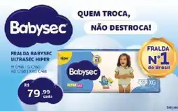 Farma Ponte Fralda babysec ultrasec hiper oferta