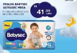 Farma Ponte Fralda babysec ultrasec mega oferta