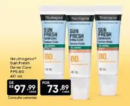 Farma Ponte Neutrogena sun fresh derm care oferta