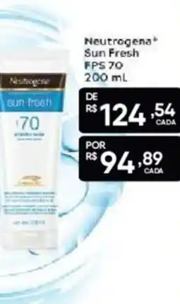 Farma Ponte Neutrogena sun fresh oferta