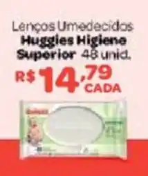 Farma Ponte Lenços Umedecidos Huggies Higiene Superior oferta