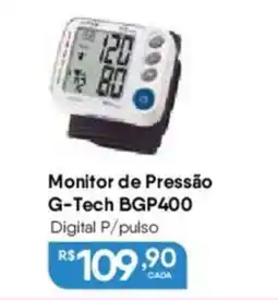 Farma Ponte Monitor de pressão g-tech bgp400 digital p/pulso oferta