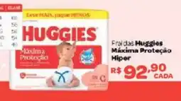 Farma Ponte Fraldas huggies máxima proteção hiper oferta