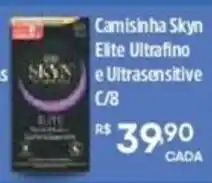 Farma Ponte Camisinha skyn elite ultrafino e ultrasensitivo oferta