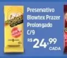 Farma Ponte Preservativo Blowtex Prazer Prolongado oferta