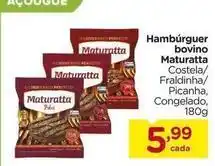 Carrefour Maturatta - hambúrguer bovino oferta