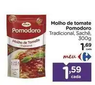 Carrefour Pomodoro - molho de tomate oferta