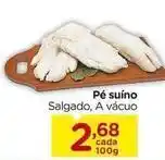 Carrefour Pé suíno oferta