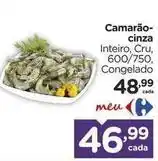 Carrefour Meu - camarão-cinza oferta