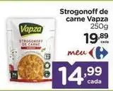 Carrefour Vapza - strogonoff de carne oferta