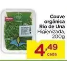 Carrefour Rio - couve orgânicaca oferta