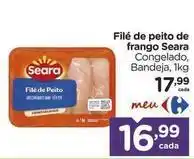 Carrefour Seara - filé de peito de frango oferta