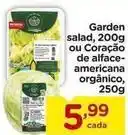 Carrefour Garden - salad ou coração de alface- americana orgânico oferta