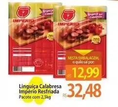Atacadão Imperio - linguiça calabresa oferta