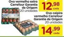 Carrefour Carrefour - ovo vermelho extra oferta