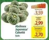 Atacadão Abóbora japonesa/cabotiã oferta