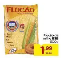 Carrefour Milke - flocão de milho oferta