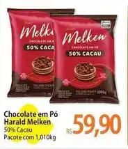 Atacadão Melken - chocolate em pó harald oferta