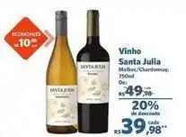 Sam's Club Santa julia - vinho oferta